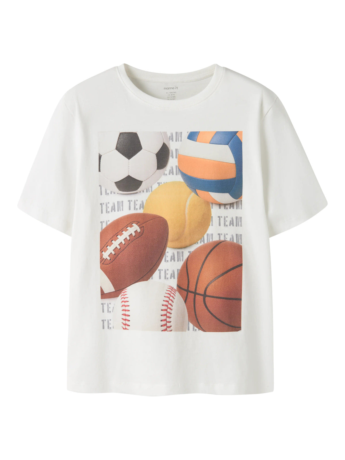 Cloud Dancer Team Bluse fra Name it - 13239070
