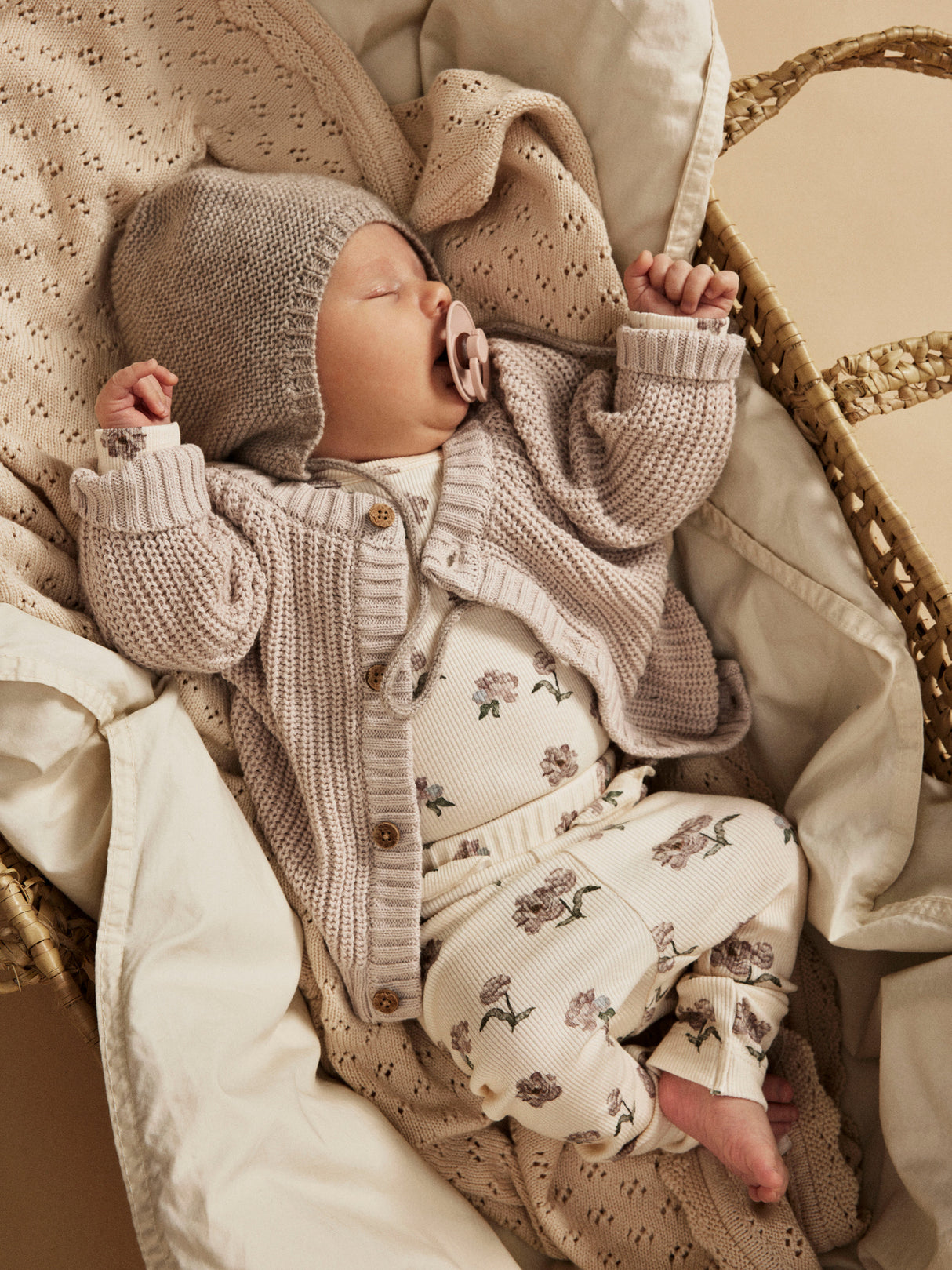 Lil'Atelier Turtledove PEONY Leggings - 13239254
