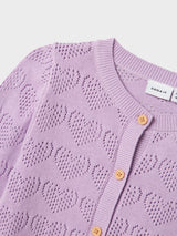 Lavendula Cardigan,Striktrøje fra Name it - 13239274