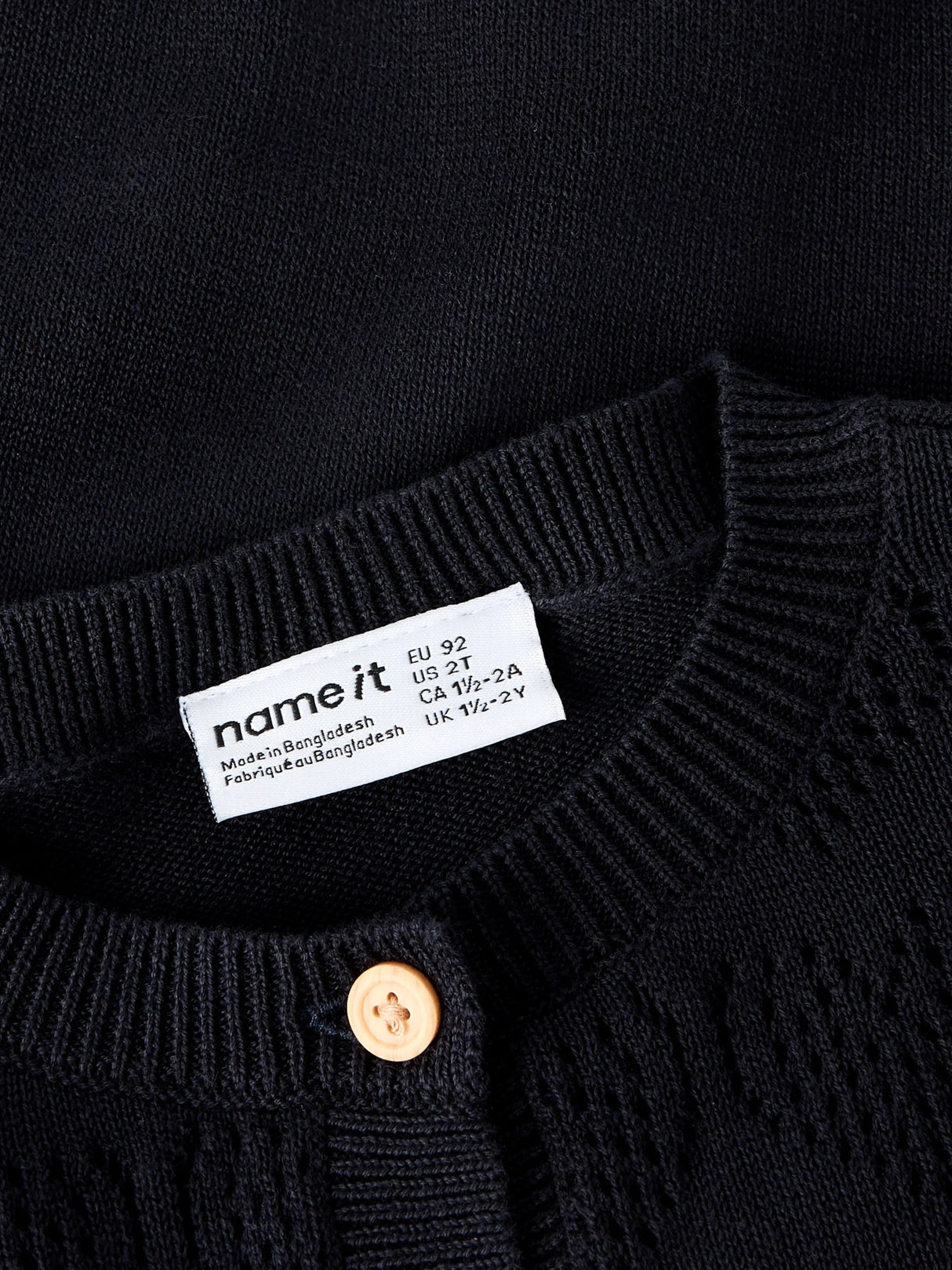Dark Navy Cardigan,Striktrøje fra Name it - 13239274