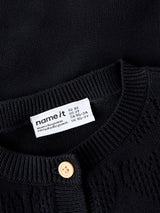 Dark Navy Cardigan,Striktrøje fra Name it - 13239274
