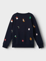 Dark Sapphire Sweatshirt fra Name it - 13239318