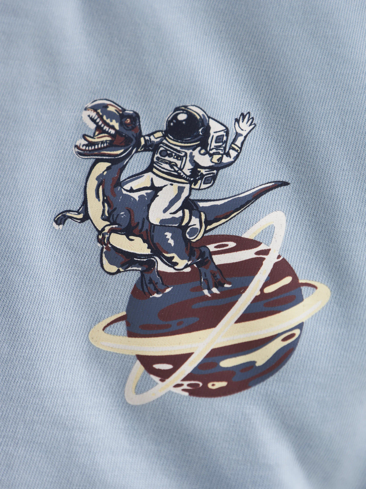 Blue Fog Space Dino Bluse fra Name it - 13241567