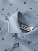 Blue Fog Palm polo bluse fra Name it - 13241568
