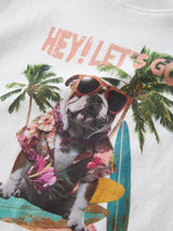 Bright White Surf Dog Bluser fra Name it - 13241569