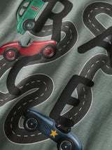Green Milieu Race Bluse fra Name it - 13241569