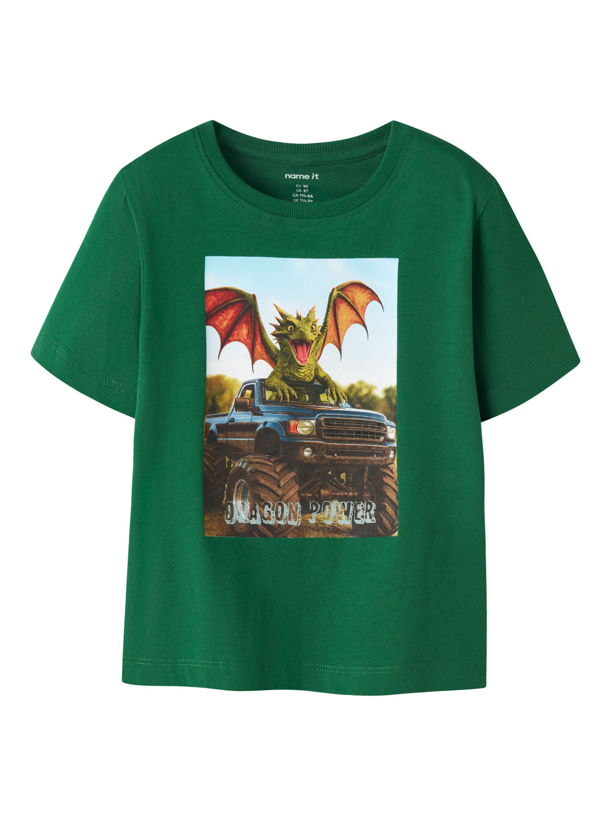 Verdant Green Dragon Power Bluse fra Name it - 13241569