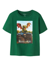 Verdant Green Dragon Power Bluse fra Name it - 13241569