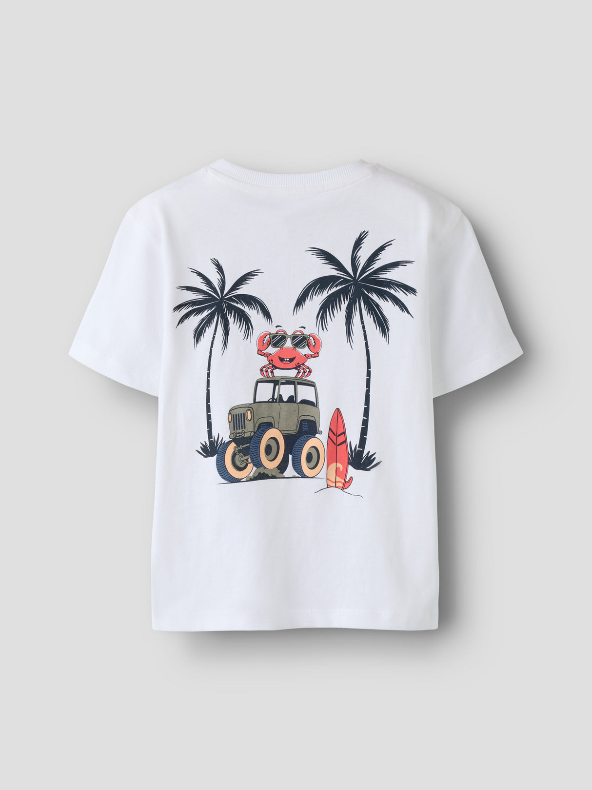 Bright White Crab Bluse fra Name it - 13241580