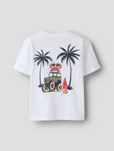 Bright White Crab Bluse fra Name it - 13241580