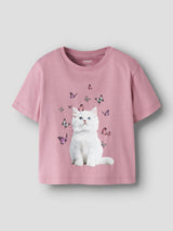 Lilas Kitten Butterflies Bluse fra Name it - 13241600