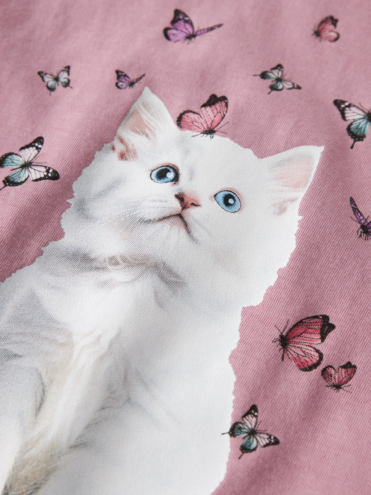 Lilas Kitten Butterflies Bluse fra Name it - 13241600