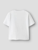 Bright White Ballerina Mouse Bluse fra Name it - 13241600