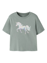 Green Milieu Unicorn Bluse fra Name it - 13241600