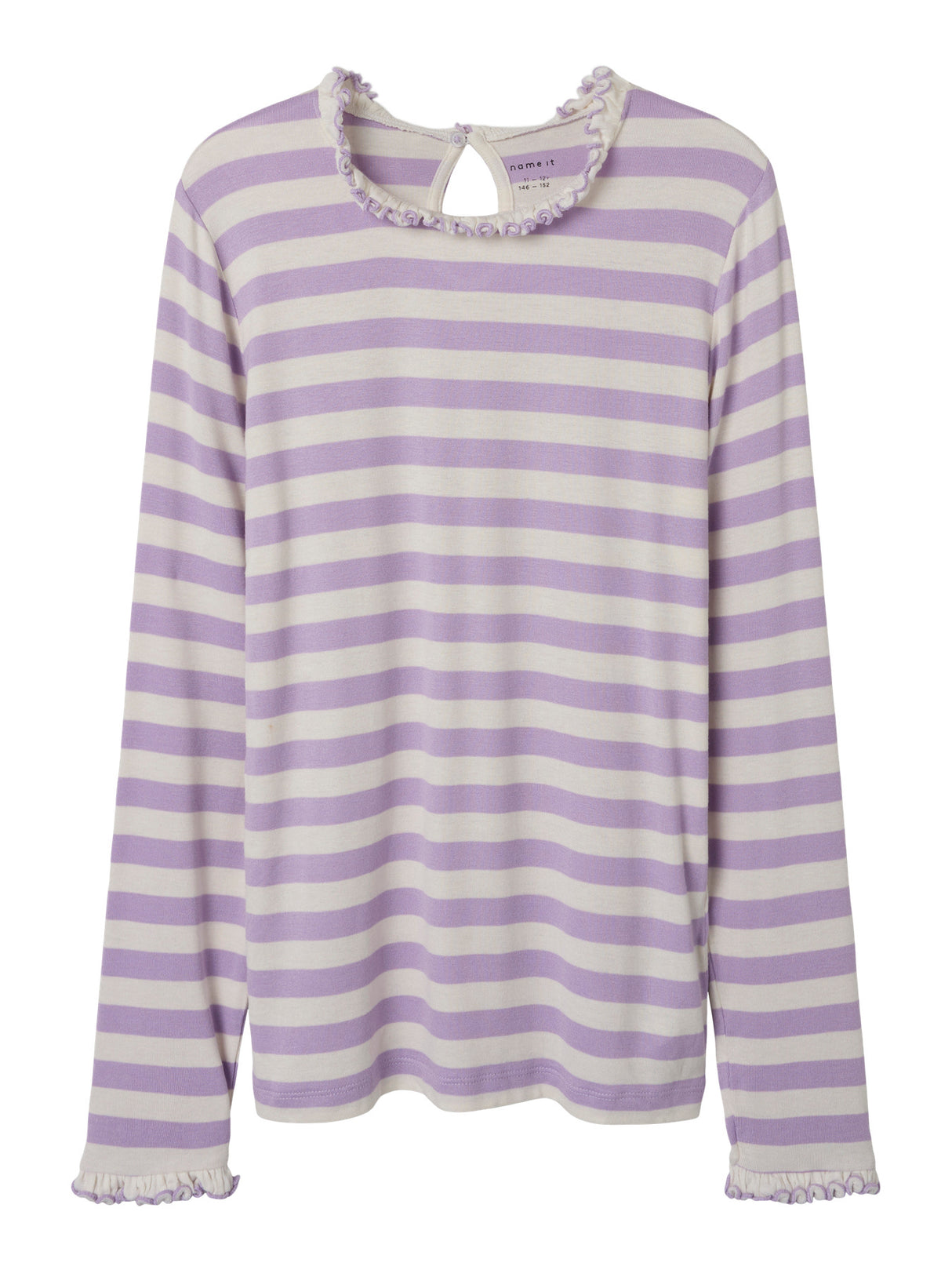 Lavendula Bright Withe Top fra Name it - 13242470