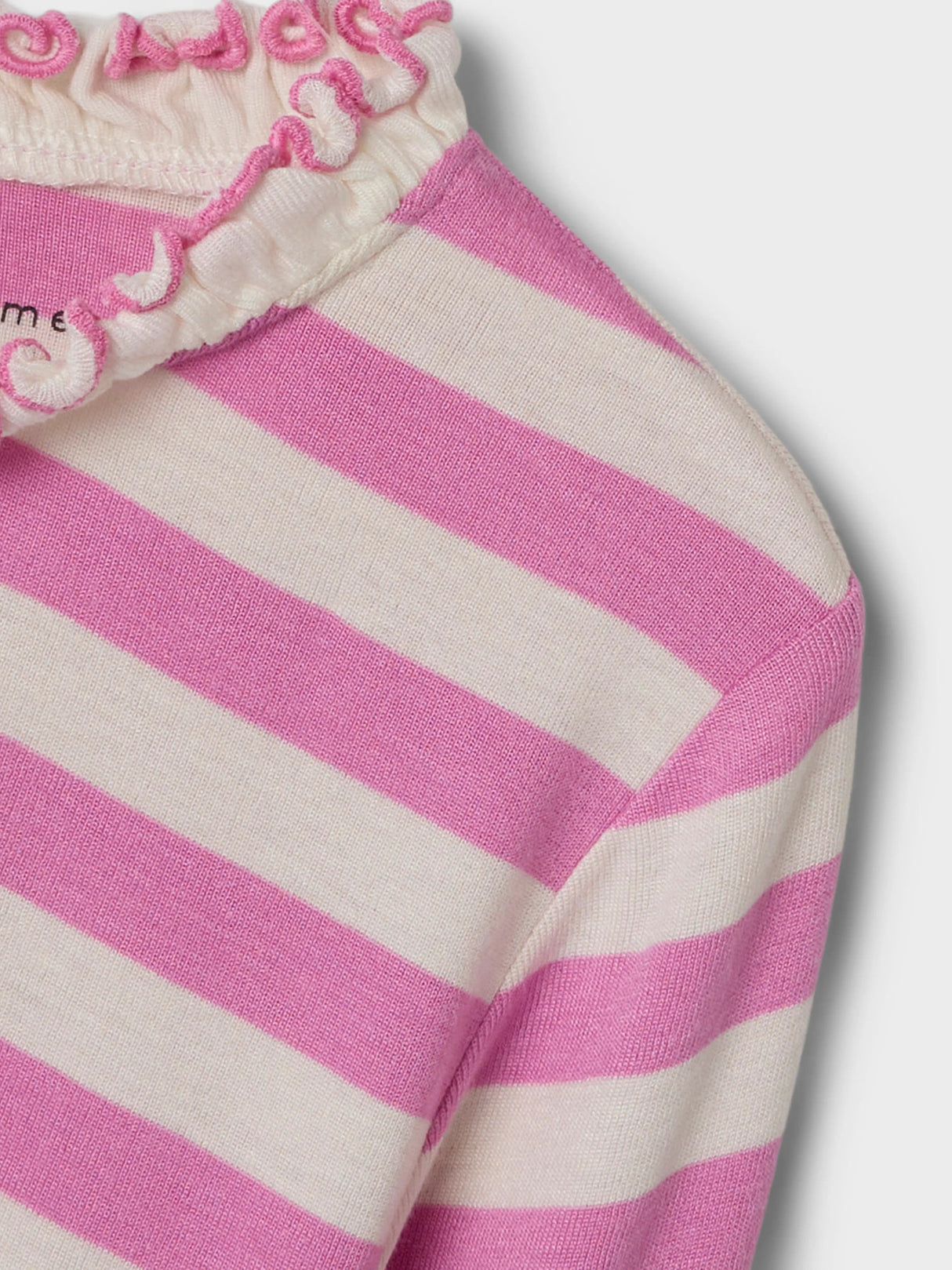 Fuchsia Pink Bright Withe Top fra Name it - 13242470