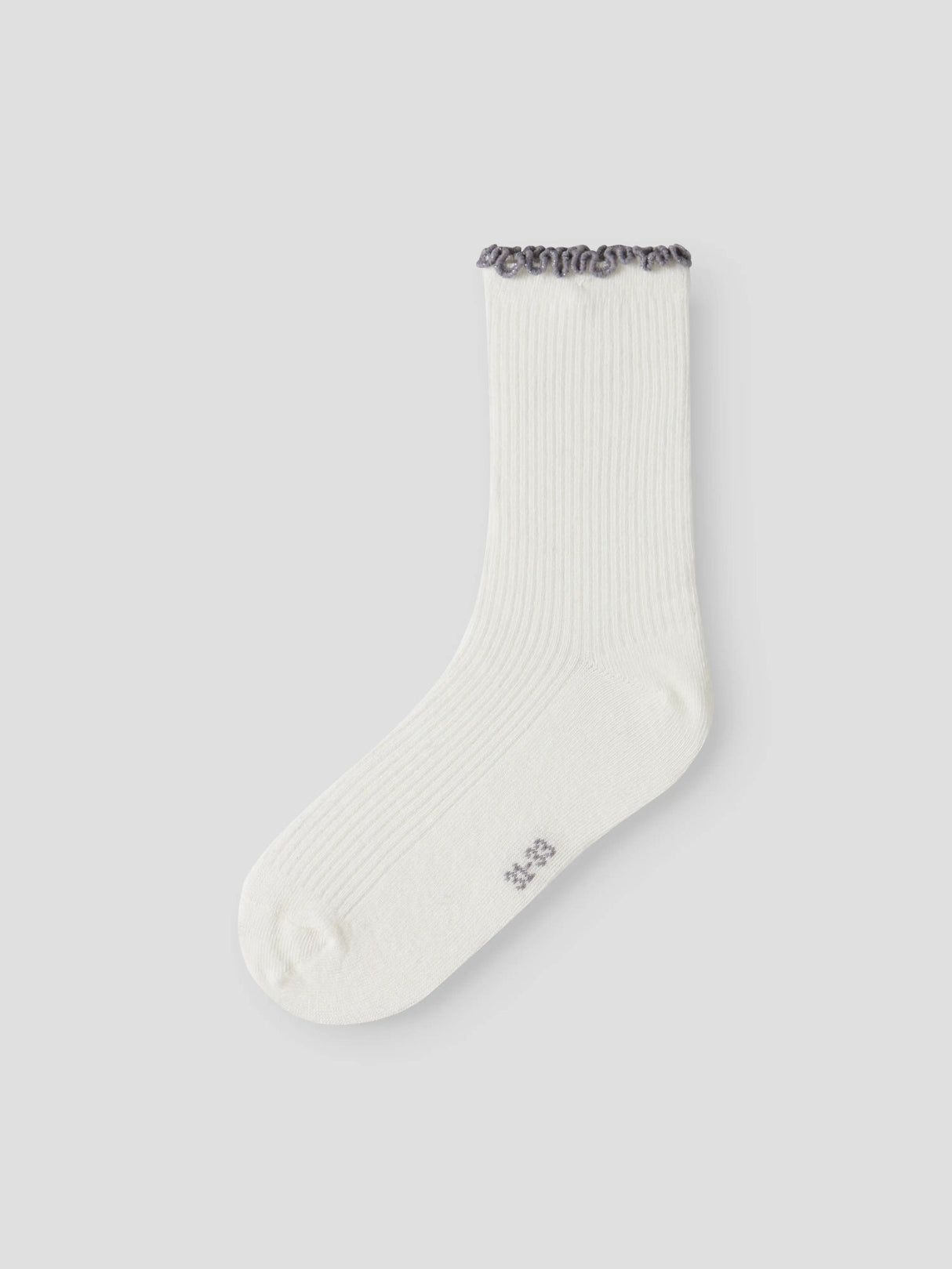 Cloud Dancer Lettuce Edge Strømper fra Name it - 13243650