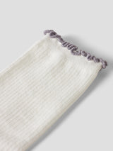 Cloud Dancer Lettuce Edge Strømper fra Name it - 13243650