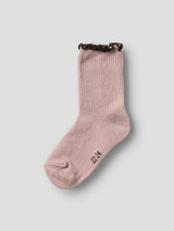Deauville Mauve Lettuce Edge Strømper fra Name it - 13243650