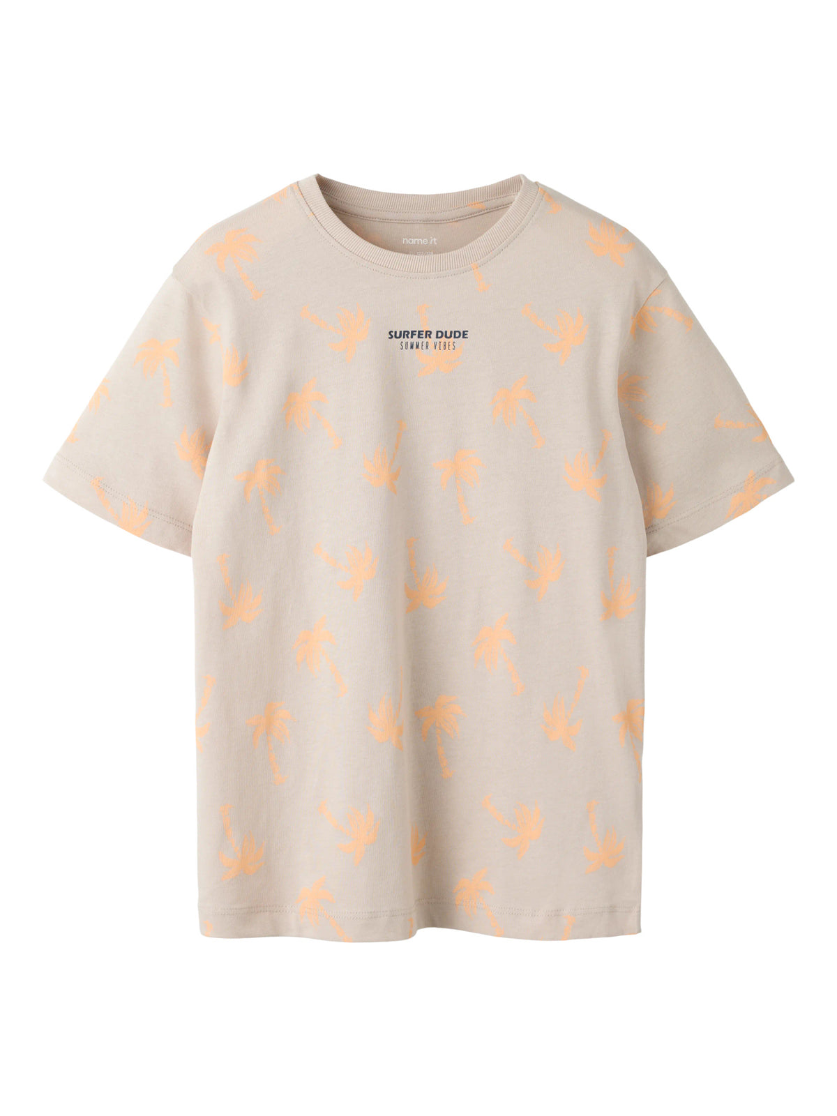 Chateau Gray Palm Green Bluse fra Name it - 13244034