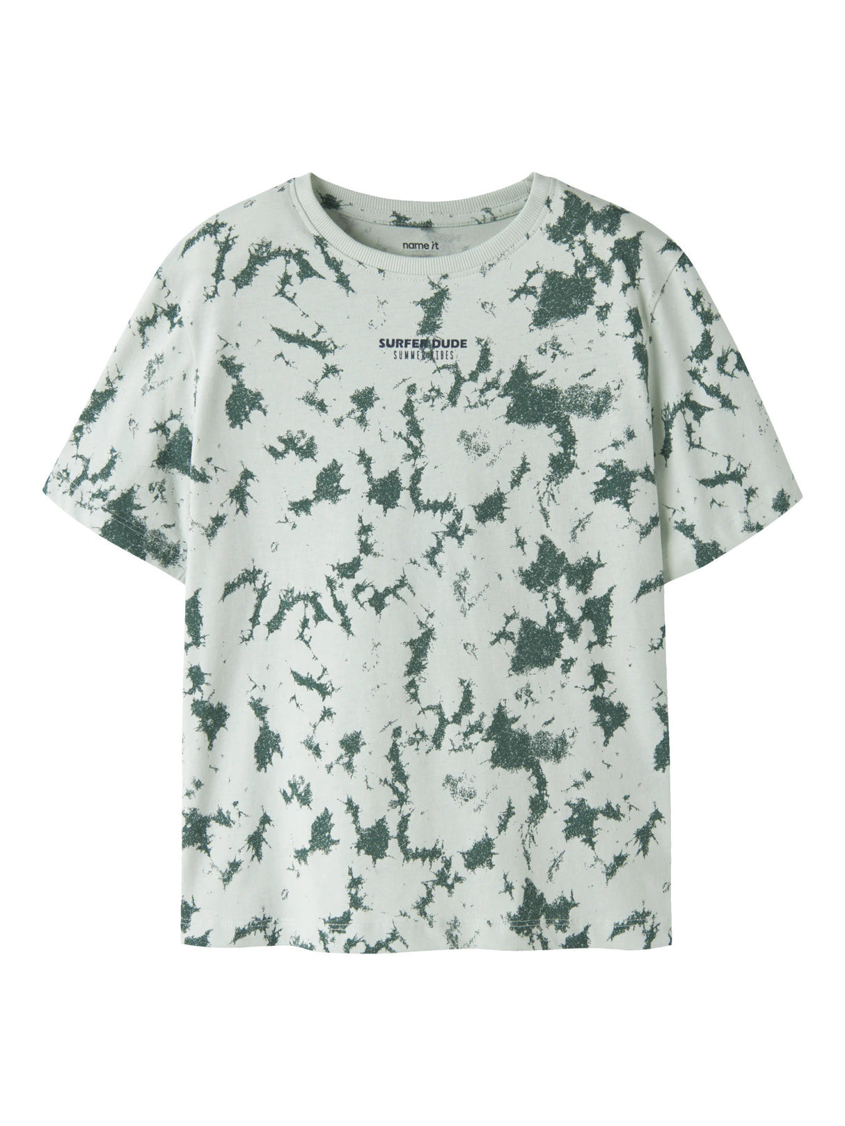 Pale Aqua Tie Dye Bluse fra Name it - 13244034