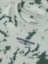 Pale Aqua Tie Dye Bluse fra Name it - 13244034