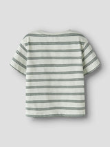 Pale Aqua Garden Topiary Bluse fra Name it - 13244045