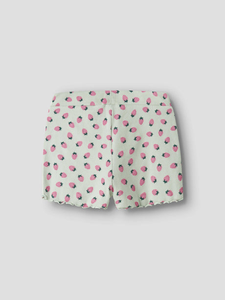 Pale Aqua Strawberries Shorts fra Name it - 13244067