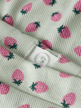 Pale Aqua Strawberries Shorts fra Name it - 13244067