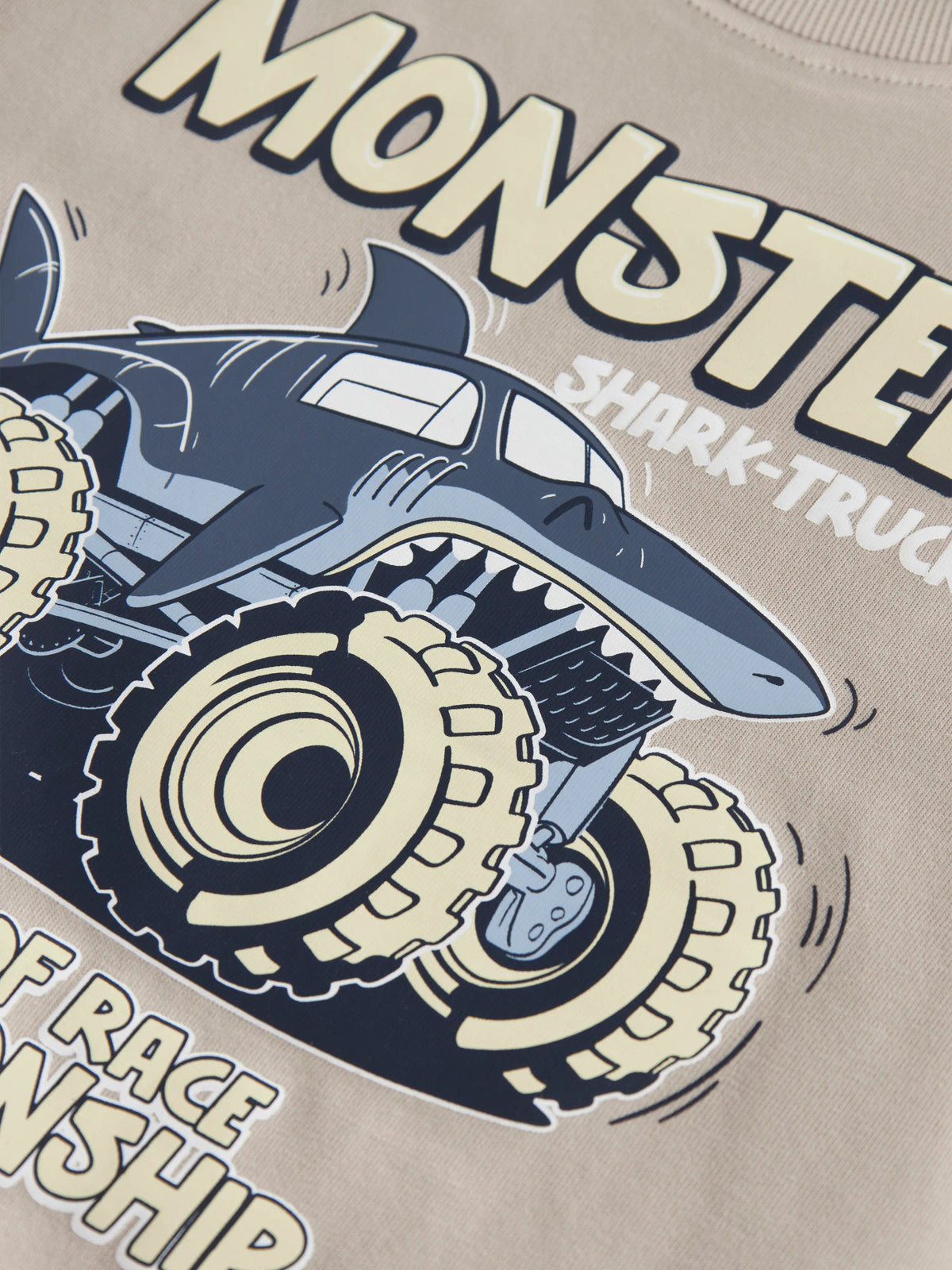 Chateau Gray Monster Shark Bluse fra Name it - 13244085
