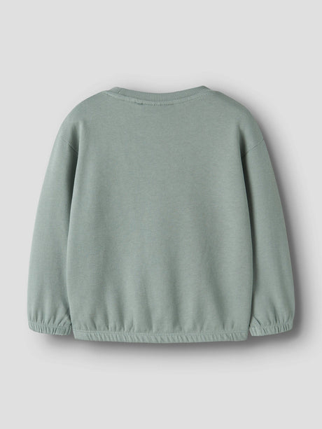 Green Milieu Glitter Rainbow Sweatshirt fra Name it - 13246314