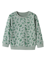 Green Milieu Dino Sweatshirt fra Name it - 13246360