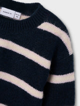 Navy Blazer Striktrøje fra Name it - 13247649