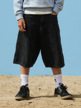 Name it Black WASHED Knee Trousers - 13247798