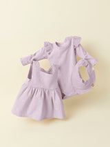 Dawn Pink FLOWER EMB Skirt Overall fra Name it - 13247808