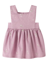 Dawn Pink FLOWER EMB Skirt Overall fra Name it - 13247808