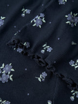 Navy Blazer Blossom AOP Bukser fra Name it - 13248314