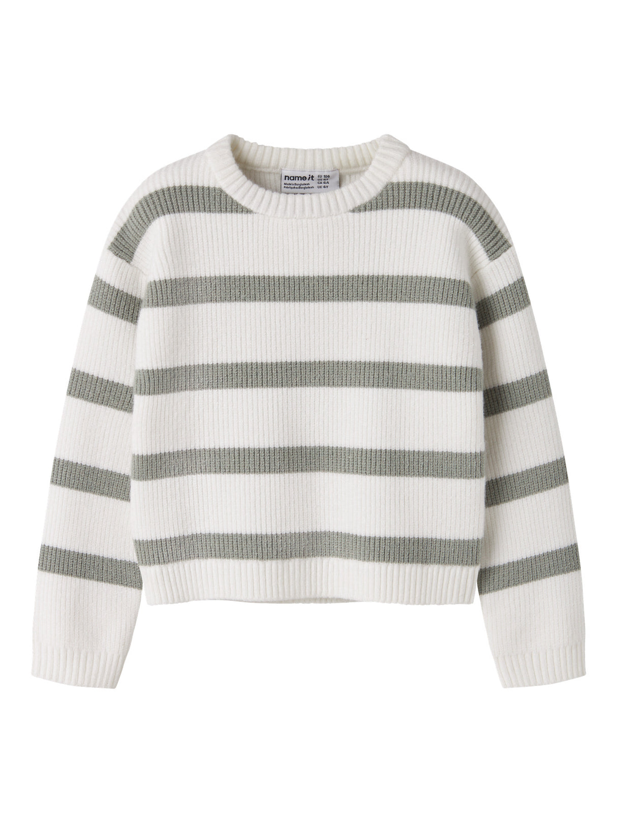 Cloud Dancer W. SHADOW STRIPES Striktrøje fra Name it - 13248456