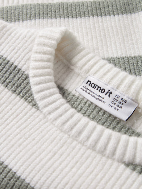 Cloud Dancer W. SHADOW STRIPES Striktrøje fra Name it - 13248456