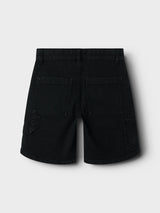 Black Denim Shorts fra Name it - 13248595