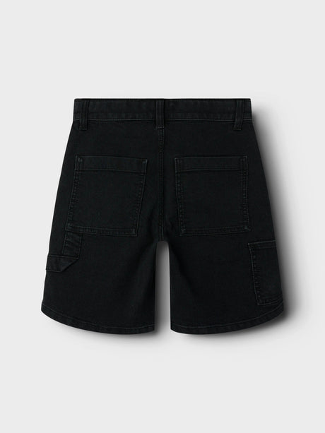 Black Denim Shorts fra Name it - 13248595