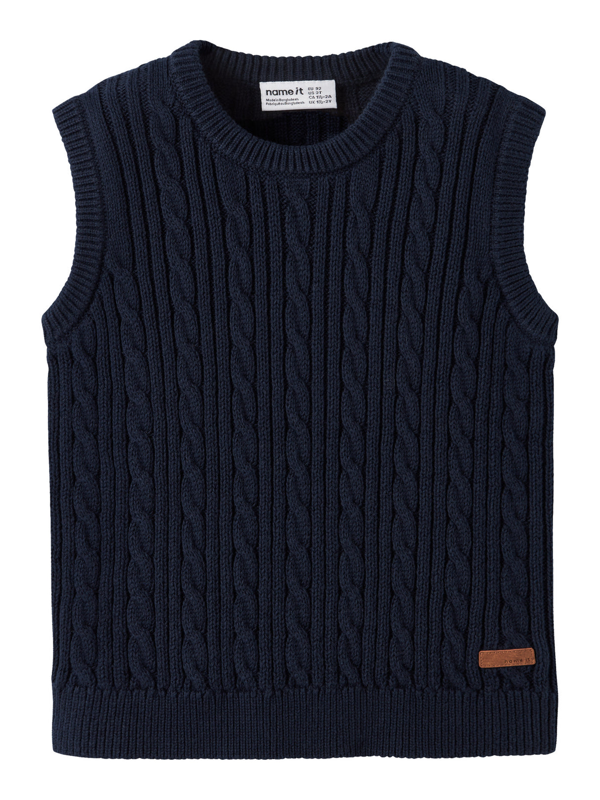 Navy Blazer Striktrøje fra Name it - 13249007