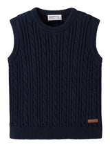 Navy Blazer Striktrøje fra Name it - 13249007