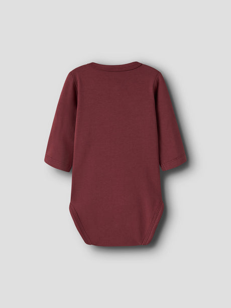 Oxblood red  name it -  Body - med lange ærmer - 13249094