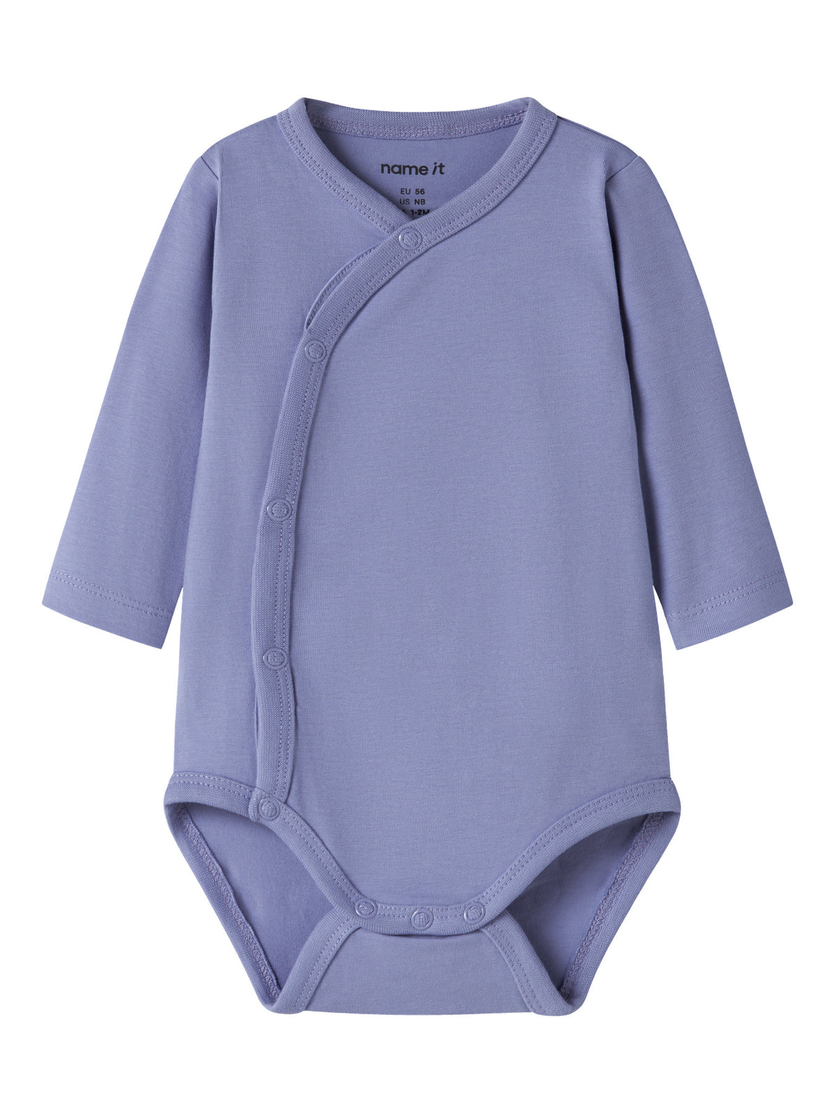 Lilla- lavender violet - name it -  Body - med lange ærmer - 13249094