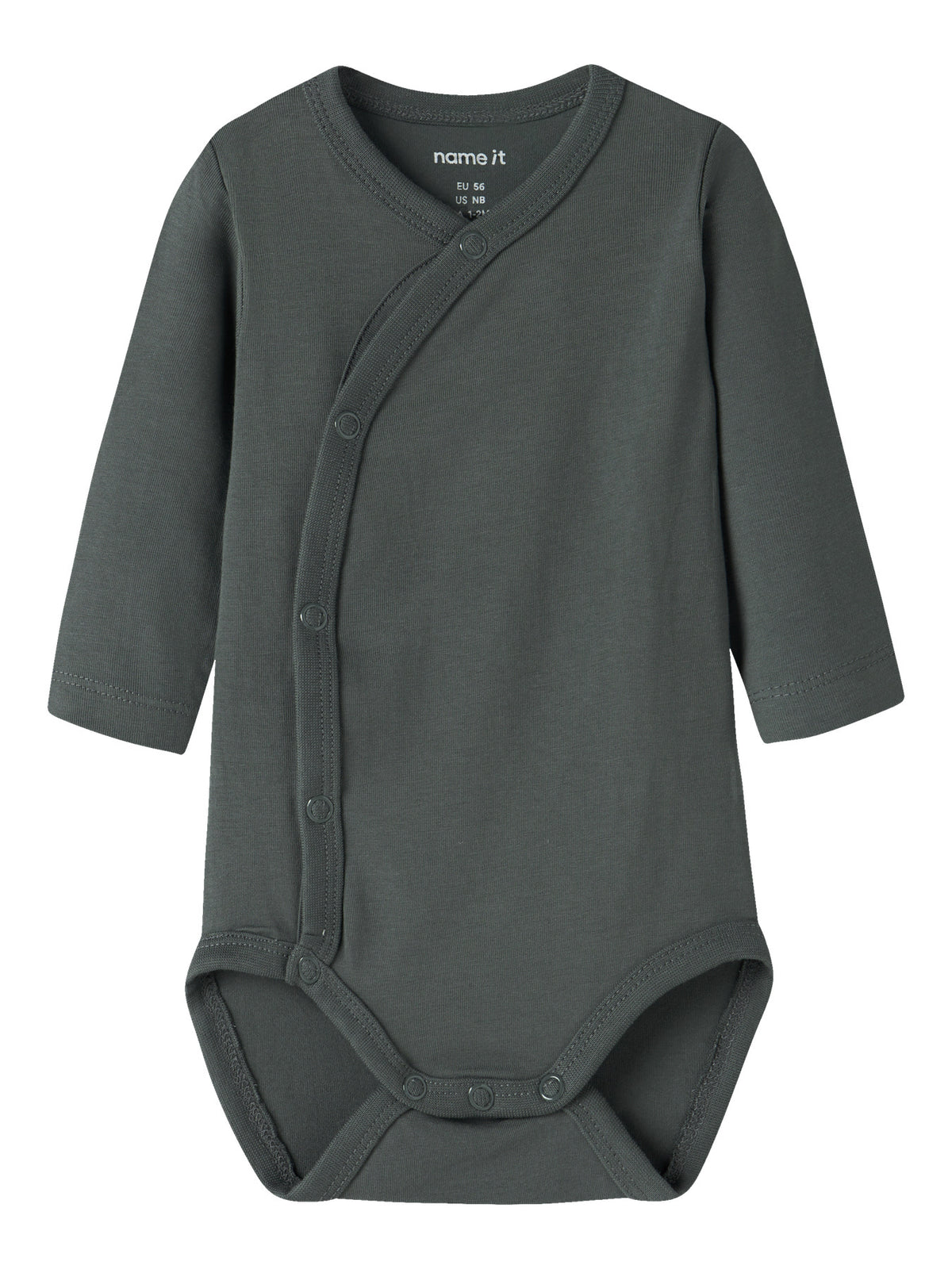 Grøn urban chic - name it -  Body - med lange ærmer - 13249095