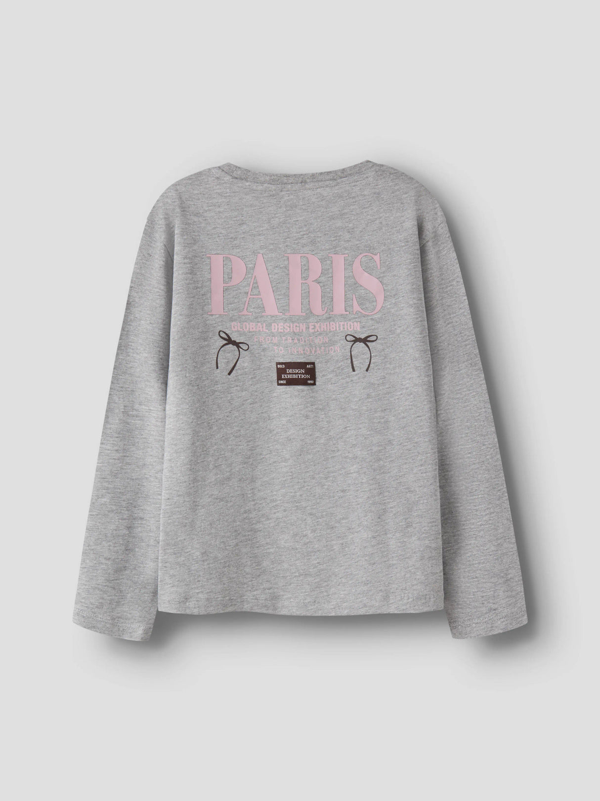 Grey Melange Bluse fra Name it - 13249357