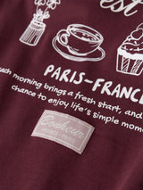Burgundy Bluse fra Name it - 13249357