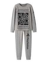 Grey Melange Nattøj fra Name it - 13249574
