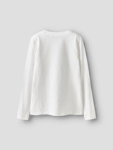 Bright White Top fra Name it - 13250386